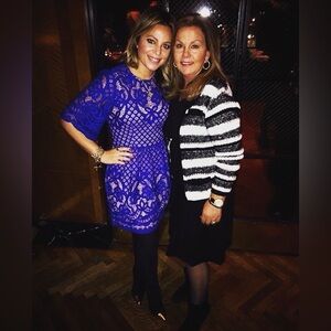 BCBGMaxAzria Royal Blue Lace Dress